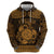 Personalized Montgomeryshire Sir Drefaldwyn Zip Hoodie Gold Water Triskele Celtic-inspired - Wonder Print Shop