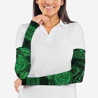 Personalized Montgomeryshire Sir Drefaldwyn Arm Sleeves Green Water Triskele Celtic-inspired - Wonder Print Shop