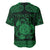 Personalized Montgomeryshire Sir Drefaldwyn Baseball Jersey Green Water Triskele Celtic-inspired - Wonder Print Shop