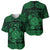 Personalized Montgomeryshire Sir Drefaldwyn Baseball Jersey Green Water Triskele Celtic-inspired - Wonder Print Shop