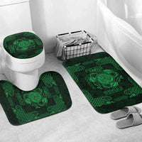 Personalized Montgomeryshire Sir Drefaldwyn Bathroom Set Green Water Triskele Celtic-inspired - Wonder Print Shop