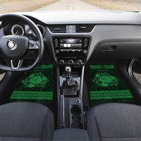 Personalized Montgomeryshire Sir Drefaldwyn Car Mats Green Water Triskele Celtic-inspired - Wonder Print Shop