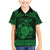 Personalized Montgomeryshire Sir Drefaldwyn Family Matching Mermaid Dress and Hawaiian Shirt Green Water Triskele Celtic-inspired - Wonder Print Shop