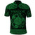 Personalized Montgomeryshire Sir Drefaldwyn Polo Shirt Green Water Triskele Celtic-inspired - Wonder Print Shop