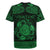 Personalized Montgomeryshire Sir Drefaldwyn Rugby Jersey Green Water Triskele Celtic-inspired - Wonder Print Shop