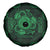 Personalized Montgomeryshire Sir Drefaldwyn Spare Tire Cover Green Water Triskele Celtic-inspired - Wonder Print Shop