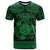 Personalized Montgomeryshire Sir Drefaldwyn T Shirt Green Water Triskele Celtic-inspired - Wonder Print Shop