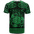 Personalized Montgomeryshire Sir Drefaldwyn T Shirt Green Water Triskele Celtic-inspired - Wonder Print Shop