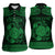 Personalized Montgomeryshire Sir Drefaldwyn Women Sleeveless Polo Shirt Green Water Triskele Celtic-inspired - Wonder Print Shop