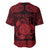 Personalized Montgomeryshire Sir Drefaldwyn Baseball Jersey Red Water Triskele Celtic-inspired - Wonder Print Shop