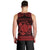 Personalized Montgomeryshire Sir Drefaldwyn Men Tank Top Red Water Triskele Celtic-inspired - Wonder Print Shop