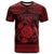 Personalized Montgomeryshire Sir Drefaldwyn T Shirt Red Water Triskele Celtic-inspired - Wonder Print Shop
