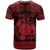 Personalized Montgomeryshire Sir Drefaldwyn T Shirt Red Water Triskele Celtic-inspired - Wonder Print Shop