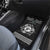 Personalized Pembrokeshire Sir Benfro Car Mats Black Puffin Celtic-inspired - Wonder Print Shop
