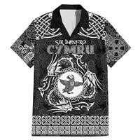 Personalized Pembrokeshire Sir Benfro Family Matching Mermaid Dress and Hawaiian Shirt Black Puffin Celtic-inspired - Wonder Print Shop