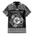 Personalized Pembrokeshire Sir Benfro Family Matching Mermaid Dress and Hawaiian Shirt Black Puffin Celtic-inspired - Wonder Print Shop
