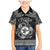 Personalized Pembrokeshire Sir Benfro Family Matching Mermaid Dress and Hawaiian Shirt Black Puffin Celtic-inspired - Wonder Print Shop