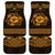 Personalized Pembrokeshire Sir Benfro Car Mats Gold Puffin Celtic-inspired - Wonder Print Shop