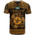 Personalized Pembrokeshire Sir Benfro T Shirt Gold Puffin Celtic-inspired - Wonder Print Shop