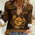 Personalized Pembrokeshire Sir Benfro Women Casual Shirt Gold Puffin Celtic-inspired - Wonder Print Shop