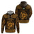 Personalized Pembrokeshire Sir Benfro Zip Hoodie Gold Puffin Celtic-inspired - Wonder Print Shop