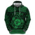 Personalized Pembrokeshire Sir Benfro Hoodie Green Puffin Celtic-inspired - Wonder Print Shop