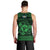 Personalized Pembrokeshire Sir Benfro Men Tank Top Green Puffin Celtic-inspired - Wonder Print Shop