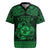 Personalized Pembrokeshire Sir Benfro Rugby Jersey Green Puffin Celtic-inspired - Wonder Print Shop