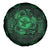 Personalized Pembrokeshire Sir Benfro Spare Tire Cover Green Puffin Celtic-inspired - Wonder Print Shop