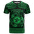 Personalized Pembrokeshire Sir Benfro T Shirt Green Puffin Celtic-inspired - Wonder Print Shop