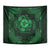Personalized Pembrokeshire Sir Benfro Tapestry Green Puffin Celtic-inspired - Wonder Print Shop