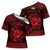 Personalized Pembrokeshire Sir Benfro Cross Shoulder Shirt Red Puffin Celtic-inspired - Wonder Print Shop