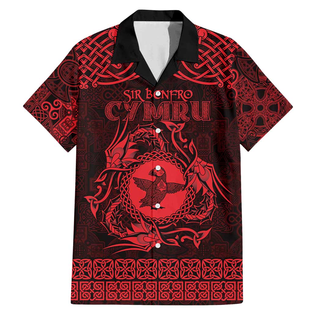 Personalized Pembrokeshire Sir Benfro Family Matching Mermaid Dress and Hawaiian Shirt Red Puffin Celtic-inspired - Wonder Print Shop