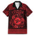 Personalized Pembrokeshire Sir Benfro Family Matching Mermaid Dress and Hawaiian Shirt Red Puffin Celtic-inspired - Wonder Print Shop
