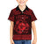 Personalized Pembrokeshire Sir Benfro Family Matching Short Sleeve Bodycon Dress and Hawaiian Shirt Red Puffin Celtic-inspired - Wonder Print Shop