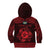 Personalized Pembrokeshire Sir Benfro Kid Hoodie Red Puffin Celtic-inspired - Wonder Print Shop