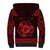 Personalized Pembrokeshire Sir Benfro Sherpa Hoodie Red Puffin Celtic-inspired - Wonder Print Shop