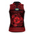Personalized Pembrokeshire Sir Benfro Women Sleeveless Polo Shirt Red Puffin Celtic-inspired - Wonder Print Shop