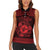 Personalized Pembrokeshire Sir Benfro Women Sleeveless Polo Shirt Red Puffin Celtic-inspired - Wonder Print Shop