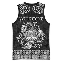 Personalized Radnorshire Sir Faesyfed Basketball Jersey Black Oak Tree Of Life Celtic-inspired - Wonder Print Shop