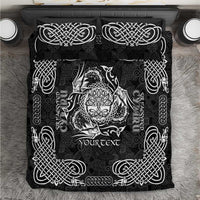 Personalized Radnorshire Sir Faesyfed Bedding Set Black Oak Tree Of Life Celtic-inspired - Wonder Print Shop