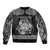 Personalized Radnorshire Sir Faesyfed Bomber Jacket Black Oak Tree Of Life Celtic-inspired - Wonder Print Shop