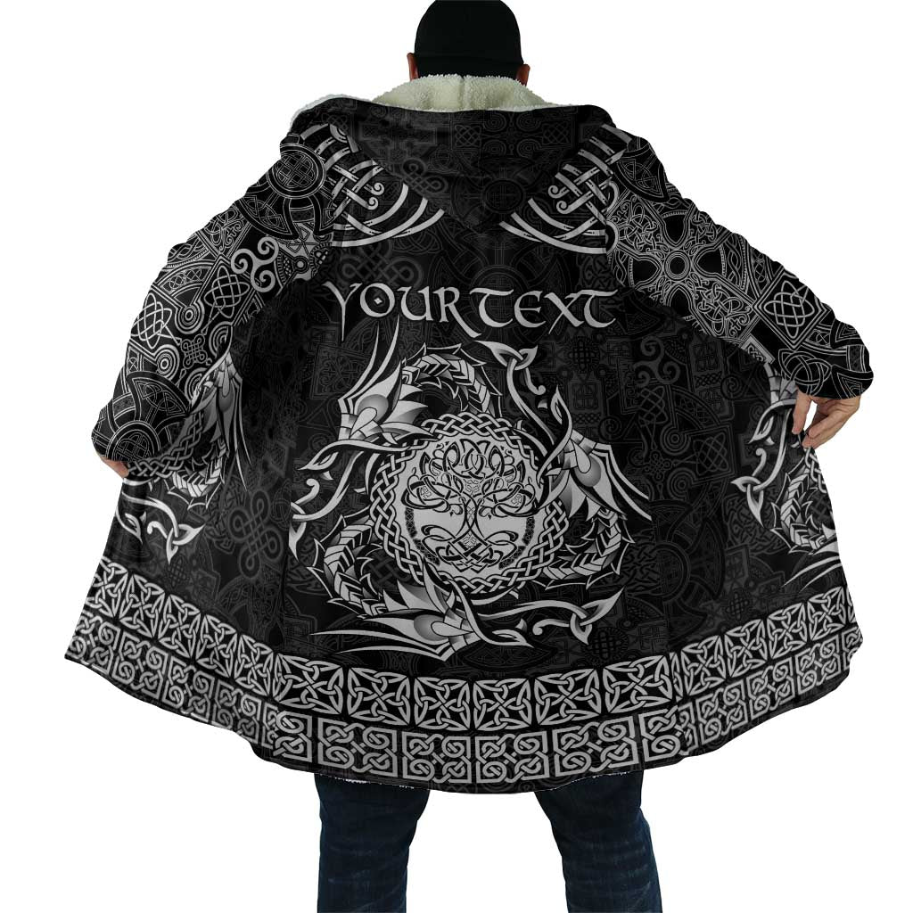 Personalized Radnorshire Sir Faesyfed Cloak Black Oak Tree Of Life Celtic-inspired - Wonder Print Shop