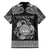 Personalized Radnorshire Sir Faesyfed Family Matching Long Sleeve Bodycon Dress and Hawaiian Shirt Black Oak Tree Of Life Celtic-inspired - Wonder Print Shop