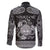 Personalized Radnorshire Sir Faesyfed Family Matching Long Sleeve Bodycon Dress and Hawaiian Shirt Black Oak Tree Of Life Celtic-inspired - Wonder Print Shop