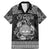Personalized Radnorshire Sir Faesyfed Family Matching Mermaid Dress and Hawaiian Shirt Black Oak Tree Of Life Celtic-inspired - Wonder Print Shop