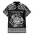 Personalized Radnorshire Sir Faesyfed Family Matching Mermaid Dress and Hawaiian Shirt Black Oak Tree Of Life Celtic-inspired - Wonder Print Shop