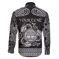 Personalized Radnorshire Sir Faesyfed Family Matching Puletasi and Hawaiian Shirt Black Oak Tree Of Life Celtic-inspired - Wonder Print Shop