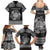 Personalized Radnorshire Sir Faesyfed Family Matching Summer Maxi Dress and Hawaiian Shirt Black Oak Tree Of Life Celtic-inspired - Wonder Print Shop