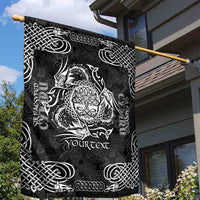 Personalized Radnorshire Sir Faesyfed Garden Flag Black Oak Tree Of Life Celtic-inspired - Wonder Print Shop